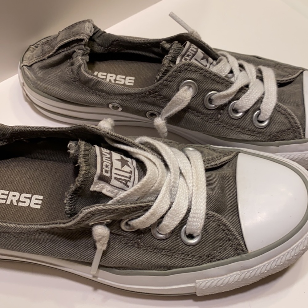 COPY - Gray Converse All Star stretch woman’s 5 kids 3